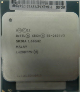 CPU Intel Xeon E5-2603 v3 (15M Cache, 1.60 GHz 6 Core) SR20A