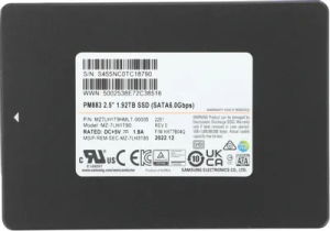 SSD SATA 2.5" 1.92Tb 6Gb/s Samsung PM883 < MZ7LH1T9HMLT > 