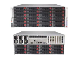 Дисковая полка Supermicro 847DE16-R1K28JBOD JBOD 4U 72x HDD 3.5" 8x Ext. SFF 8644 б/у