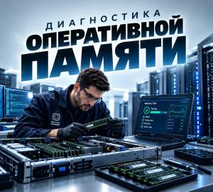 Тестирование оперативной памяти до 8 шт.