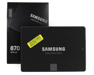 Накопитель SSD SATA 2.5" 250Gb 6Gb/s Samsung 870 EVO <MZ-77E250BW>