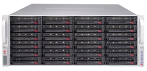 Дисковая полка Supermicro 847E1-R1K40JBOD JBOD 4U 36x HDD 3.5"  4x Ext. SFF 8088 б/у