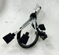 Кабель 8643 to 4x SATA 75/75/75/75cm MiniSAS HD to 4x SATA RHS36-4567