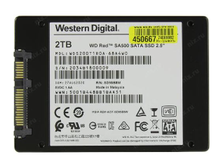 SSD SATA 2.5" 1Tb 6Gb/s WD Red SA500 <WDS100T1R0A>
