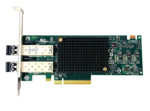 Адаптер FC Emulex LPE32002-M2 32Gb 2-port FC (LPe32002-M2) FP / LP , transivers included