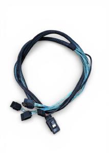 Кабель  8087 to 4x SATA 90cm MiniSAS to 4x SATA