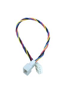 Кабель удлинитель для вентиляторов 4pin, 23 см
