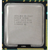 CPU Intel Xeon X5687 3.6 GHz / 4core / 12Mb / 130W / 6.40 GT / s LGA1366 +