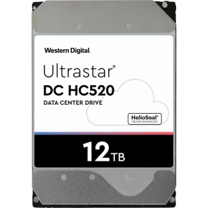 HDD SATA 3.5" 12Tb 6Gb/s 7K WD DC HC HC520 < HUH721212AL5204 > 