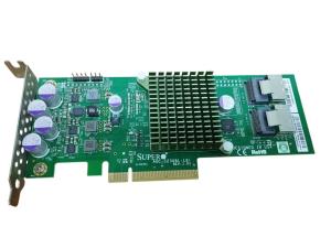 Контроллер HBA Supermicro <AOC-S2308L-L8i> - 8 портов, 6Gb/s, PCIe 3.0 x8, LP
