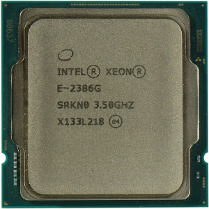 CPU Intel Xeon E-2386G (12M Cache, 3.50-5.10GHz 12 Core) SRKN0