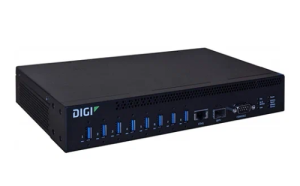 Концентратор USB Digi AnywhereUSB 8 Plus <AW08-G300> - 8xUSB 3.1, 1x 10GbE SFP+, 1x GbE RJ45
