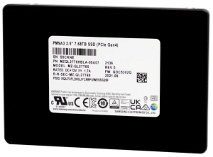 SSD NVMe 2.5" 7.68Tb U.2 Samsung PM9A3 MZQL27T6HBLA-00A07
