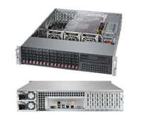 Серверная платформа Supermicro 2028R-C1R <SYS-2028R-C1R> - 2U, 2x LGA2011-3, 16x 2.5", 2xGbE