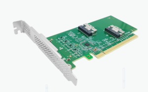 Адаптер LR-Link NVMe HBA LRNV9F14 2x SlimSAS SFF-8654 8i Adapter