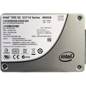 SSD SATA 2.5" 800Gb 6Gb/s 10DWPD Intel DC S3710 < SSDSC2BA800G401 > 