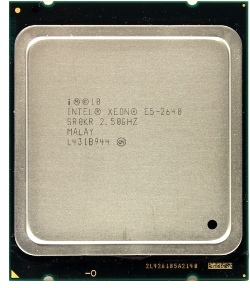 CPU Intel Xeon E5-2640 v1 (15M Cache, 2.50 GHz 6 Core)  SR0H5