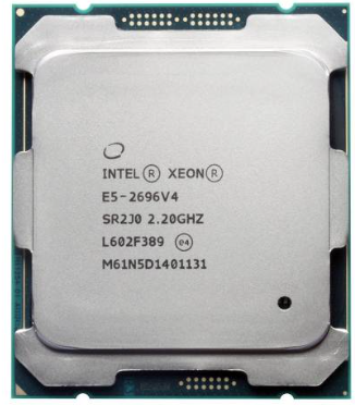CPU Intel Xeon E5-2696 v4 (55M Cache, 2.20Ghz 22 Core ) SR2JS