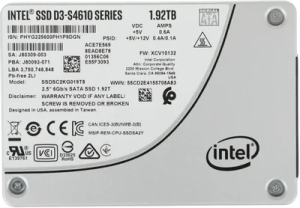 SSD SATA 2.5" 960Gb 6Gb/s Intel DC S4610 < SSDSC2KG960G801 >