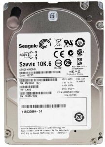HDD SAS 2.5" 600Gb 6Gb/s 10K Seagate Savvio < ST600MM0006 > 