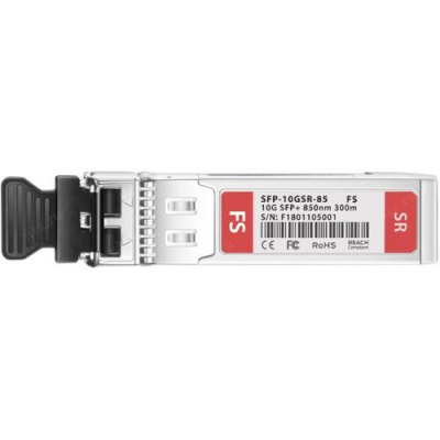 Оптический трансивер FS SFP-10GSR-85 SFP+ 10GbE RX 850 нм, TX 850 нм