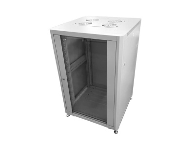 Серверный шкаф напольный 19 дюймов 22u 600х800х1132 cерый