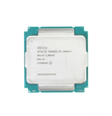 CPU Intel Xeon E5-2699 v3 (45M Cache, 2.30 GHz 18 Core)  SR1X
