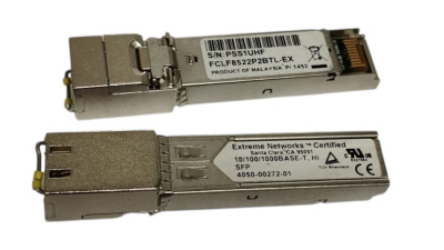 Трансивер адаптер Extreme Networks FCLF8522P2BTL-EX 1000BASE-T SFP на RJ-45 cовместимый 