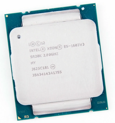 Процессор CPU Intel Xeon E5-1603 v3 (10M Cache, 2.80GHz 4 Core) SR20K