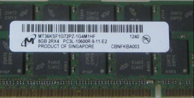 RAM DDR3 8Gb Micron mt36ksf1g72pz-1g4M1HF 9-11-e2