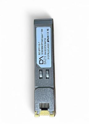 Трансивер BAZIS BZ-SFP-1G-T 1000BASE-T SFP на RJ-45 cовместимый 