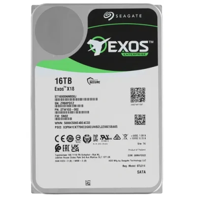 HDD SATA 3.5" 16Tb 6Gb/s 7K Seagate X18 ST16000NM000J NEW