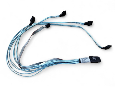 Кабель Supermicro CBL-0118L 8087 to 4 SATA cable 32/42/52/62СМ, W / 32cm SB, S, 26AWG