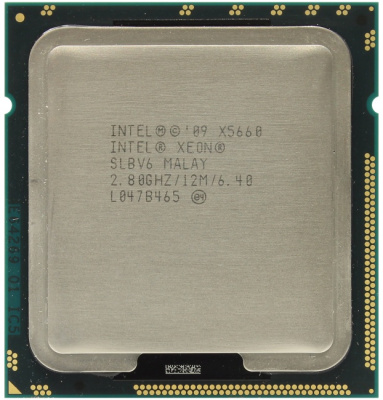 Процессор CPU Intel Xeon X5560 2.8 GHz / 4core / 1+8Mb / 95W / 6.40 GT / s LGA1366 +