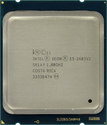 Процессор CPU Intel Xeon E5-2603 v2 (10M Cache, 1.80 GHz 4 Core) SR1AY