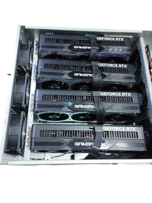 Платформа 5U6XGPU-T5R1600B б/у