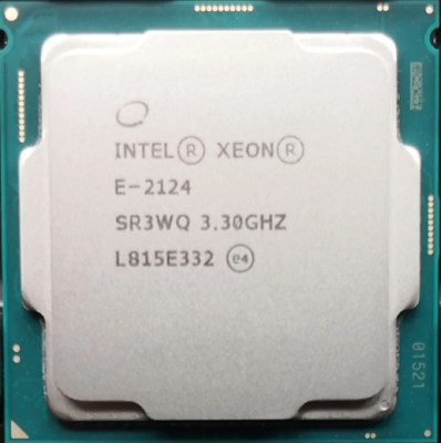 CPU Intel Xeon E-2124 (8M Cache, 3.30 GHz) SR3WQ