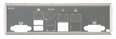 I/O shield MCP-260-00042-0N 2U for X11, X10,X9 Server MB