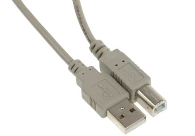 Кабель USB2.0 USB A(m) - USB B(m), 1.8м, серый