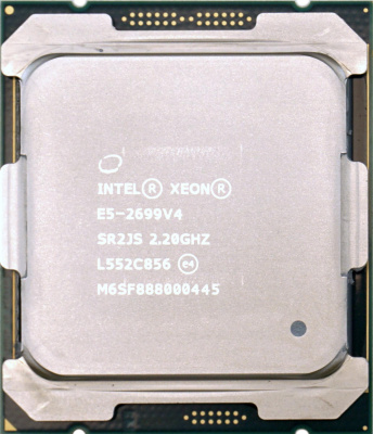 CPU Intel Xeon E5-2699 v4 (55M Cache, 2.20Ghz 22 Core ) SR2JS