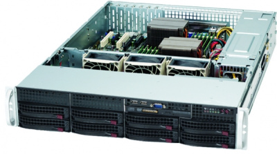 Корпус 2U Supermicro CSE-825TQ-600LPB