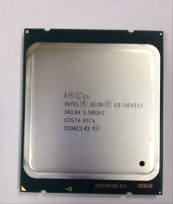 Процессор CPU Intel Xeon E5-2643 v2 (25M Cache, 3.50 GHz 6 Core) SR19X