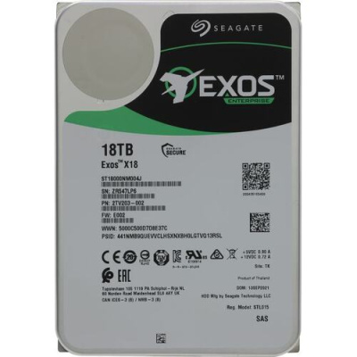 HDD SAS 3.5" 18Tb 12Gb/s 7K Seagate < ST18000NM005J >