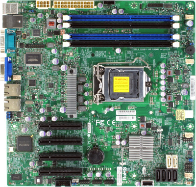 MB SuperMicro X9SCM-F LGA1155 + CPU +  RAM