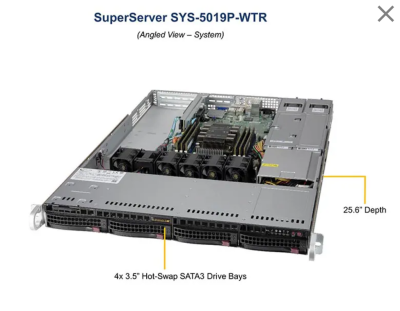 Платформа Supermicro 5019P-WTR 