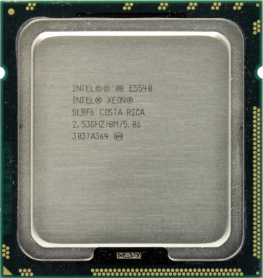 Процессор CPU Intel Xeon E5540 2.53 GHz / 4core / 1+8Mb / 80W / 5.86 GT / s LGA1366