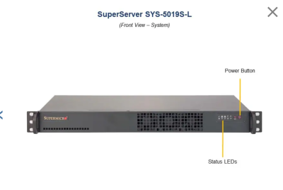 Платформа Supermicro 5019S-L 