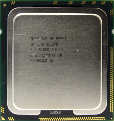 CPU Intel Xeon E5507 2.26 GHz / 4core / 1+4Mb / 80W / 4.80 GT / sLGA1366