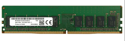 RAM DDR4 8Gb Micron MTA9ASF1G72AZ-2G3B1 ECC 2400Mhz UDIMM