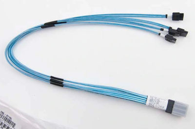 Кабель Supermicro CBL-0116L Cross-over 8087 to 4 SATA 50cm. 26AWG